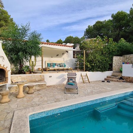 Private Villa Mit Eigenem Pool Unter Palmen Cala Llena Exterior photo